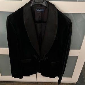Ralph Lauren velvet smoking jacket